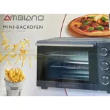 Ambiano Mini Backofen 1200 W Pizza Umluft Miniofen 15 L