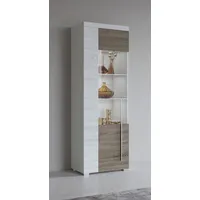 INOSIGN Vitrine »Roger,Höhe 160cm stilvolle Glasvitrine mit verstellbare Glasböden«,