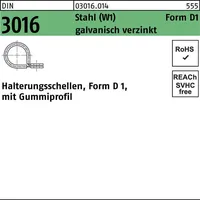 Industrial Quality Supplies DIN 301 Halterungsschelle St. D1 14
