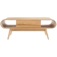 Miliboo Couchtisch skandinavisches Design Holz naturell BALTIK