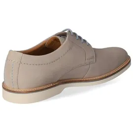CLARKS Herren Atticus Ltlace Oxford, Grau Nubuk, 42.5 EU