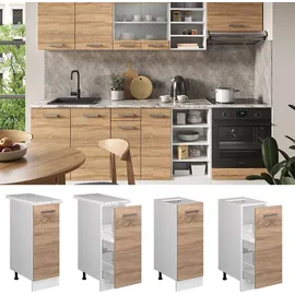 Vicco Unterschrank Apothekerschrank 30 x 46 x 81,5 cm Braun