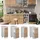 Vicco Unterschrank Apothekerschrank 30 x 46 x 81,5 cm Braun