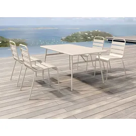 vente-unique Gartentisch 160 x 0 x 0 cm Beige