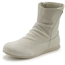 VIVANCE Stiefelette Damen hellgrau/creme Gr.37