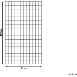 Beliani Zweilagige Ganzjahresbettdecke KORAB 135 x 200 cm