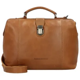 The Chesterfield Brand Wax Pull Up Doktorkoffer Leder 32 cm braun