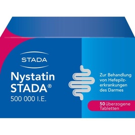 STADA Nystatin STADA 500.000 I.E. überzogene Tabletten