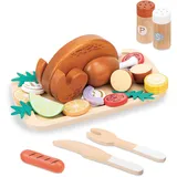 ET Toys Small Wood - Roast Chicken Set