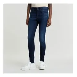 G-Star für Damen. D19079-D760-G729 Jeans Lhana Skinny navy (23/30), Lässig, Baumwolle, Denim, Marine