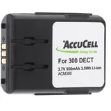 AccuCell Akku passend für Alcatel Mobile 300, 400 DECT Akku 3BN66305AAAA000828, max. 950mAh