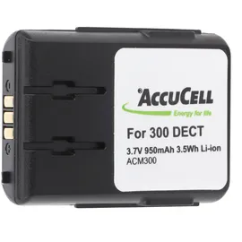 AccuCell Akku passend für Alcatel Mobile 300, 400 DECT Akku 3BN66305AAAA000828, max. 950mAh