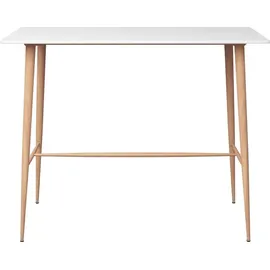 vidaXL Bartisch 120 x 60 x 105 cm Weiß