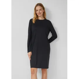 s.Oliver Fließendes Jersey-Kleid Minikleid Schwarz 44