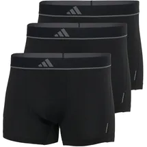adidas Active Micro Flex Eco Boxershorts schwarz/grau L 3er Pack