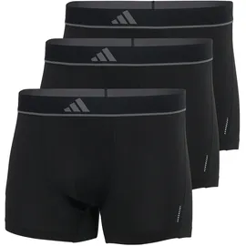 adidas Active Micro Flex Eco Boxershorts schwarz/grau L 3er Pack