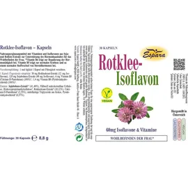Espara Rotklee Isoflavon Kapseln 30 St.