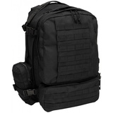 Max Fuchs MFH Italienischer Rucksack Tactical Modular 45 l Daypack Outdoor Backpack schwarz