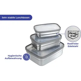 Wenko Lunchboxen Edelstahl,