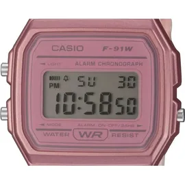 Casio F-91ws-4ef Uhr Pink One Size