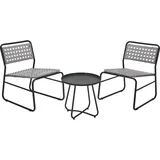 AMBIANCE Gartenmöbelset aus Metall, RATTAN