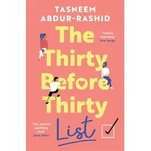 Zaffre The Thirty Before Thirty List: An uplifting novel about missed chances and new beginnings