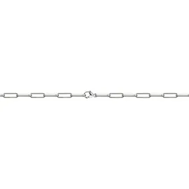 FIRETTI Collierkettchen FIRETTI "Schmuck Geschenk Silber 925 Armband Kette Ankerkette weit" Gr. 45, silber (silberfarben), Halsketten, Damen, 45, Silber 925 (Sterlingsilber), B: 3mm, Made in Germany, B:3mm