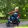Homcom Kindermotorrad Elektrofahrzeug blau (1-tlg)