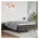 vidaXL Boxspringbett 120 x 200 cm Grau