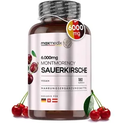 maxmedix Montmorency Sauerkirschen Kapseln