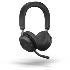 JABRA Evolve2 75 USB-A MS Teams schwarz mit Ladestation