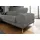 W.Schillig Eckcouch Chenille 3-Sitzer Grau