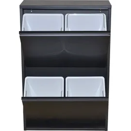 moebel-direkt-online Madrid 4 l Schwarz