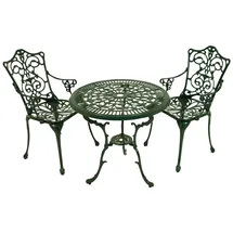 FRG Bistroset 3-tlg. Dunkelgrün