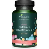 Vegavero Omega-3 + Adek Öl Kapseln 60 St