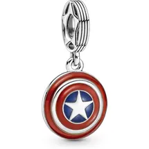 Pandora Captain America Schild Silber 790780C01