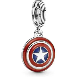 Pandora Captain America Schild Silber 790780C01