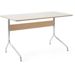 &Tradition - Pavilion AV16 Schreibtisch, 130 x 65 cm, Eiche / Linoleum Mushroom (4176)