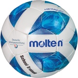 Molten School TraineR Fußball F5A-ST weiß/blau/silber 5