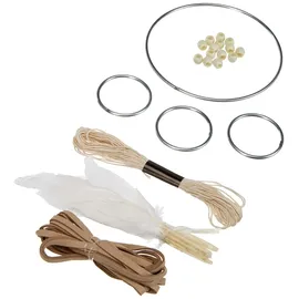 Rayher DIY Traumfänger Bastelpackung 17x33cm beige/braun
