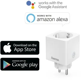Hama Funksteckdose Mini 3680 W Weiß 1 St.