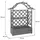 MCW Hochbeet MCW-P66 138 x 110 x 44 cm Anthrazit