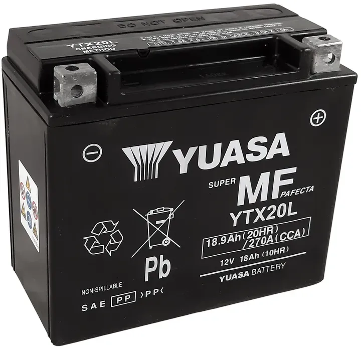 YUASA YTX20L W/C Wartungsfreie Batterie