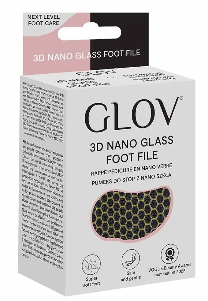 GLOV Nano Glass Foot File Black