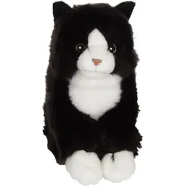 gipsy toys GIPSY Katze Mimiz 28 cm Schwarz/Weiß