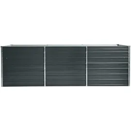 Estexo Hochbeet 240 x 80 x 77 cm Anthrazitgrau