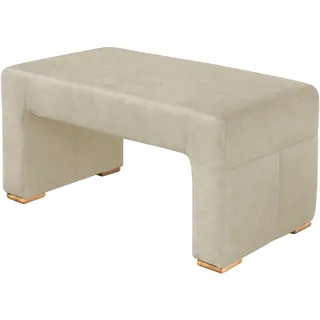 exxpo - sofa fashion Hockerbank, Bodenfreie Optik