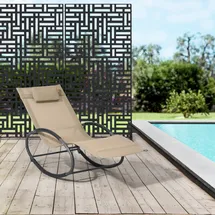 casa.pro Trennwand 180 x 90 cm Schwarz Stahl