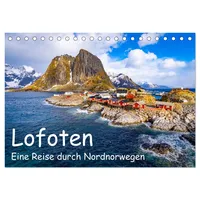 Calvendo Lofoten - Eine Reise durch Nordnorwegen (Tischkalender 2026