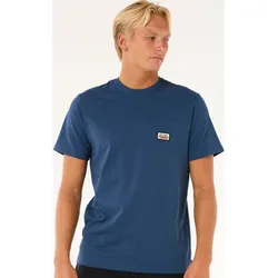 RipCurl Surf Paradise Badge Tee Update washed navy (9741) 2XL